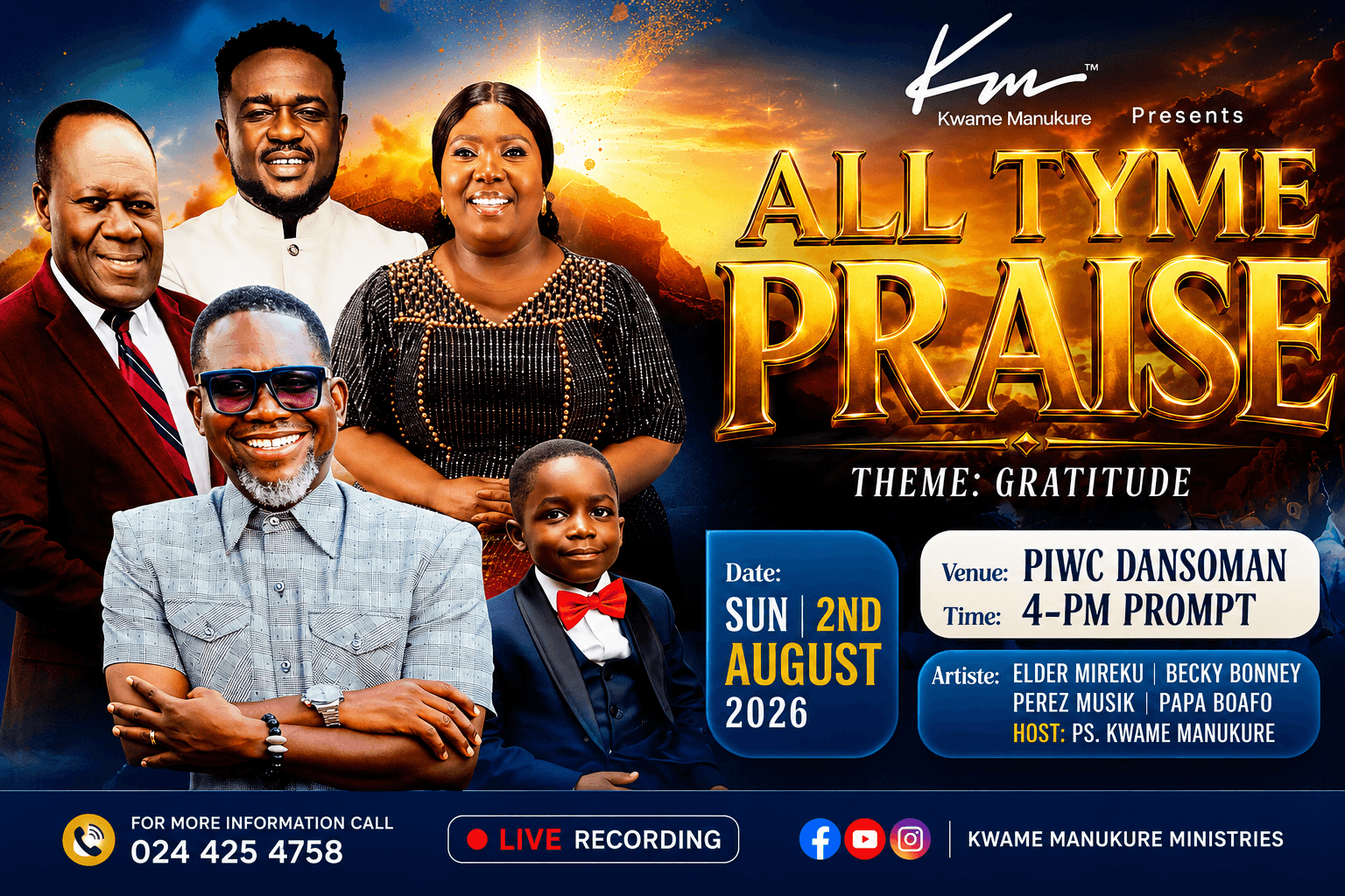 All Tyme Praise 2026 – Live Recording